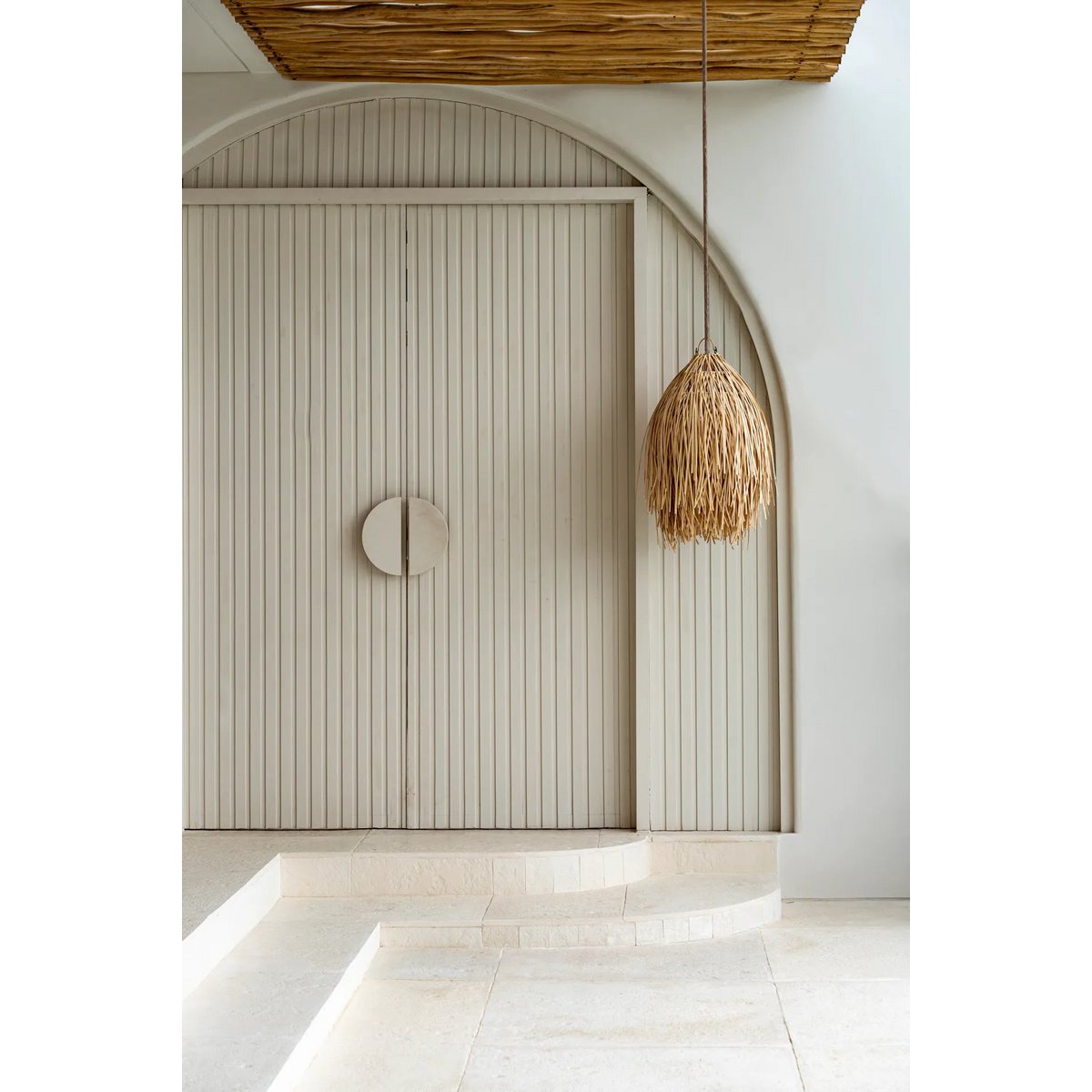 De Shaggy Hanglamp - Naturel - M