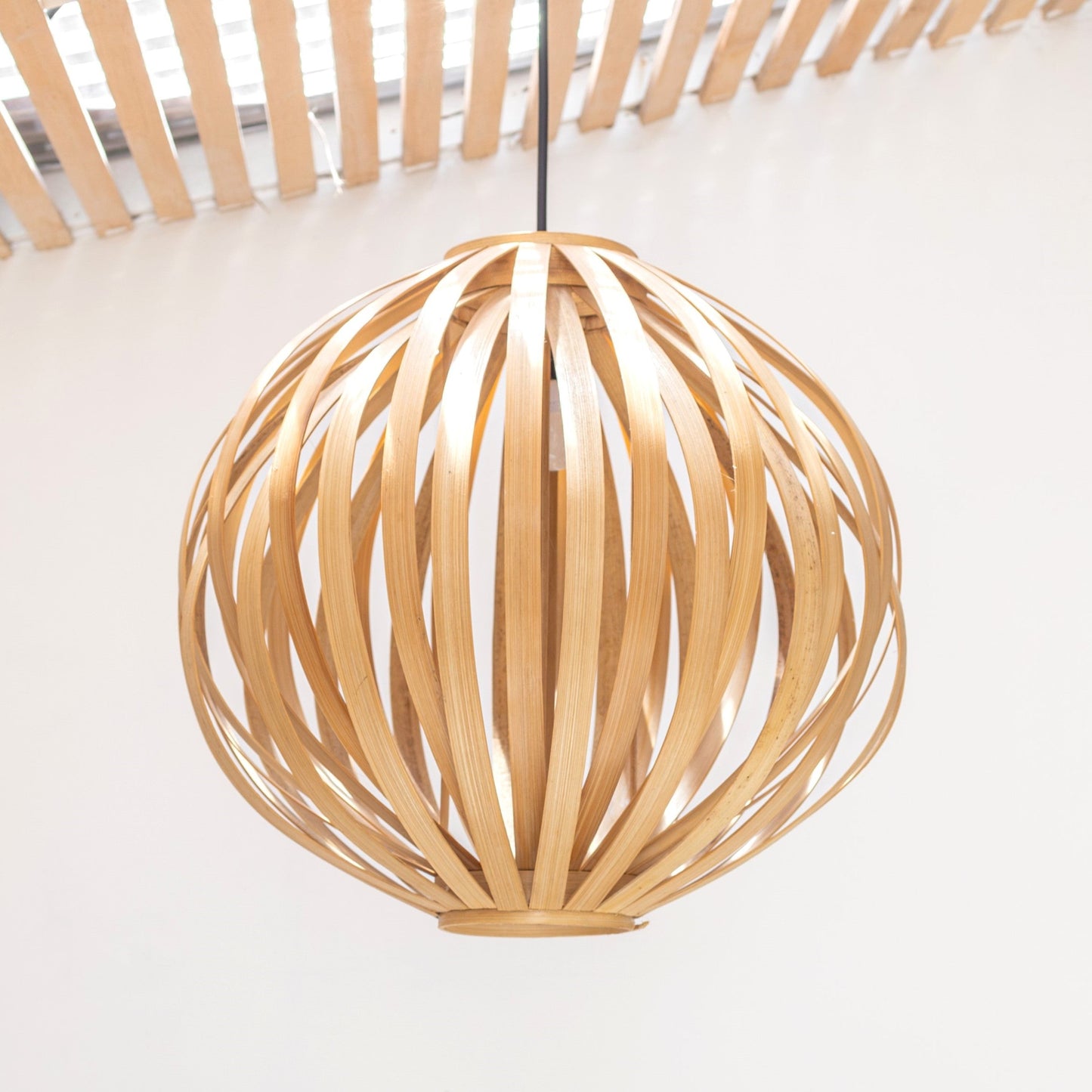 Bamboo Lamp Natural Lampshade Ubud