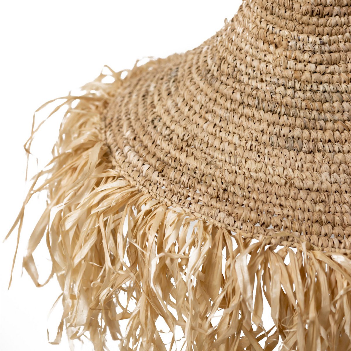Raffia Lampenkap RUMBAI