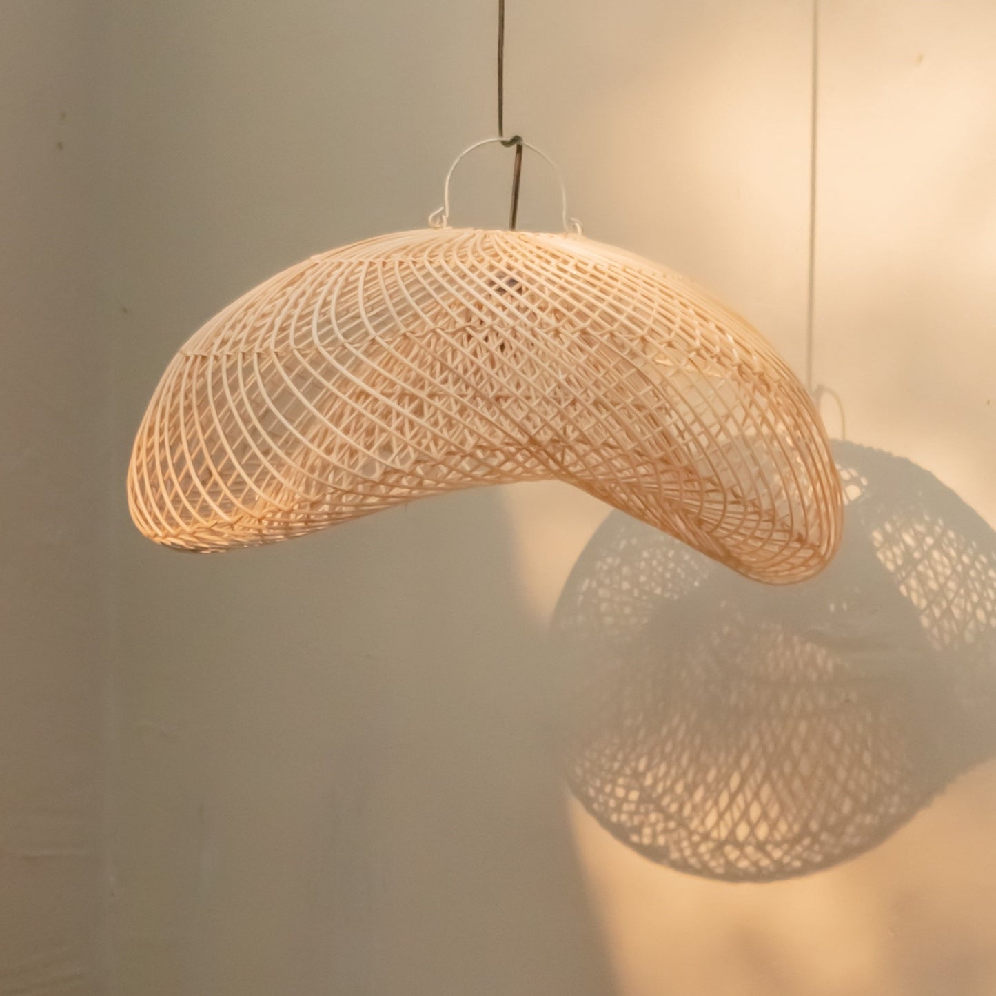 Rotan Lamp PADMA (2 maten)