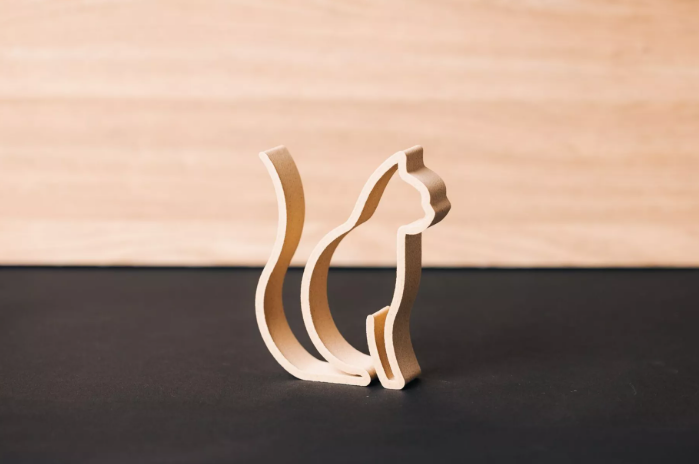 Set van 4 speelse decoratieve katten