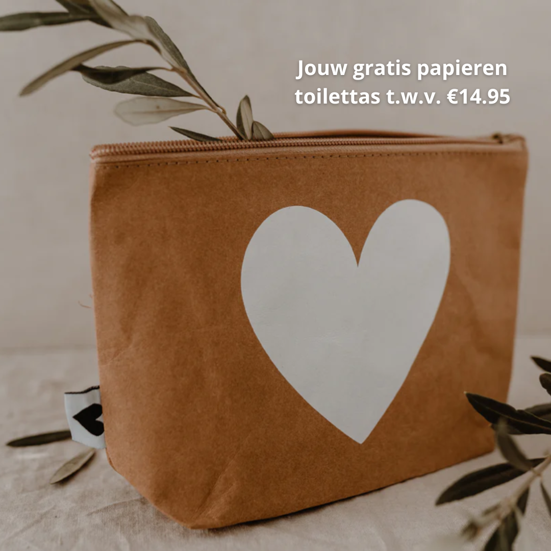 Bananentas  Zebra - TIJDELIJKE ACTIE GRATIS TOILETTAS