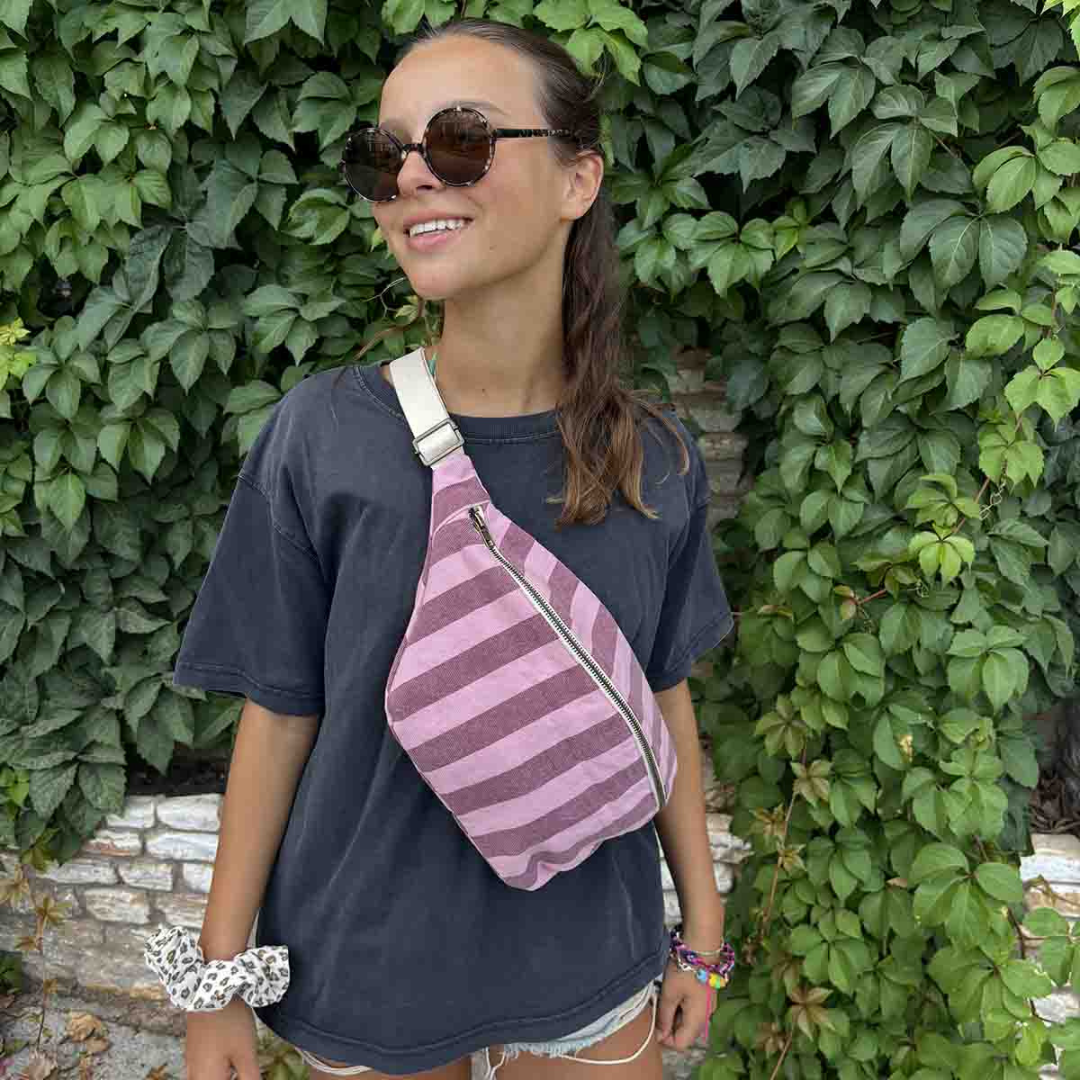 Bananentas  Bubbelroze + TIJDELIJKE ACTIE GRATIS TOILETTAS