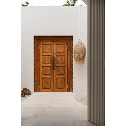 De Shaggy Hanglamp - Naturel - M