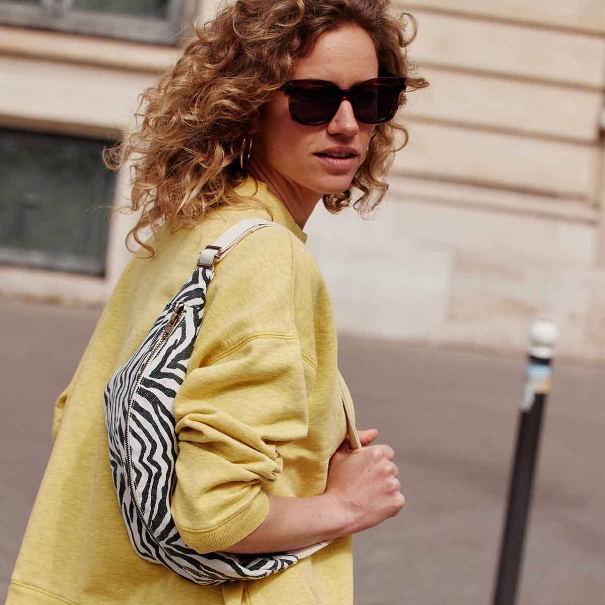 ** ZOMER PROMO **  Bananentas – Zebra Greige
